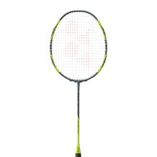 Yonex Badmintonschläger ARC Saber 7 Pro #22 (ausgewogen, mittel, Made in Japan) grau/gelb - unbesaitet -